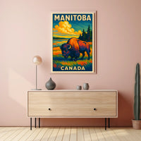 Manitoba Wilderness Poster