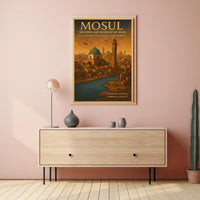 Mosul The Open-Air Museum of Iraq Poster