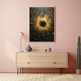 Cosmic Explosion William Morris Art Poster