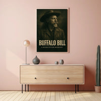 Buffalo Bill Old West Historical Recruitment Poster