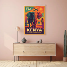 Fly Kenya A Journey Like No Other Poster