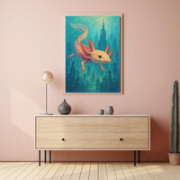 Aquatic Dreamscape Poster