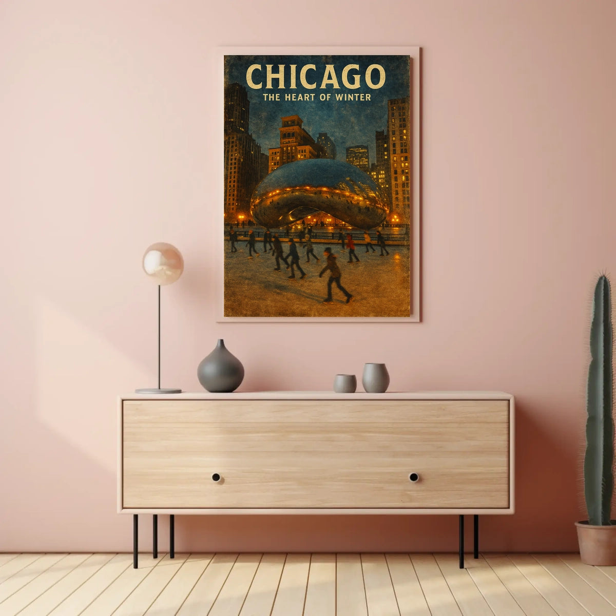 Chicago The Heart Of Winter Poster