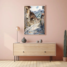 Andorra Andorra la Vella Old Town View Poster