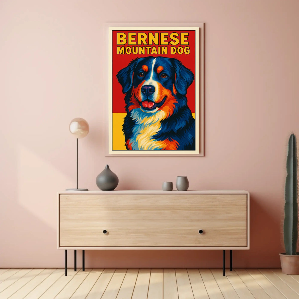 Bernese Mountain Dog Poster
