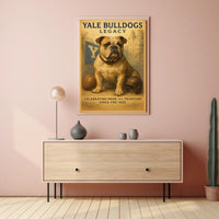 Yale Bulldogs Legacy Poster