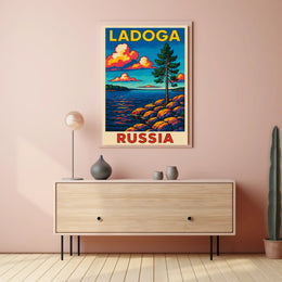 Ladoga, Russia Poster