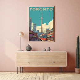 Toronto Cityscape Poster
