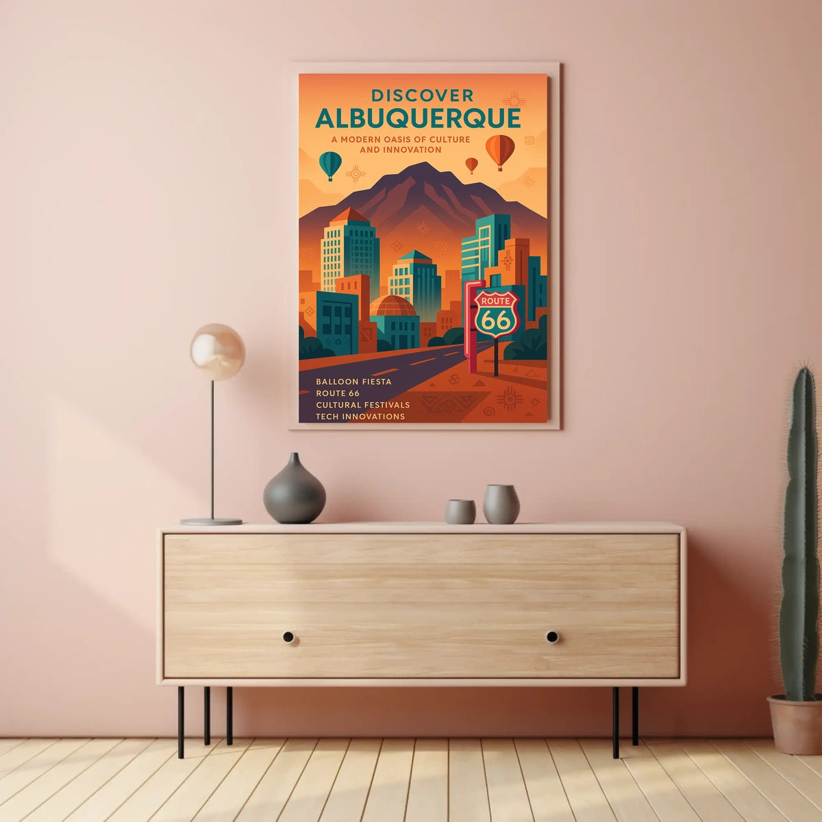 Discover Albuquerque Poster