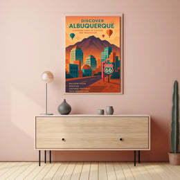 Discover Albuquerque Poster