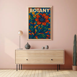 Vibrant Botany Poster