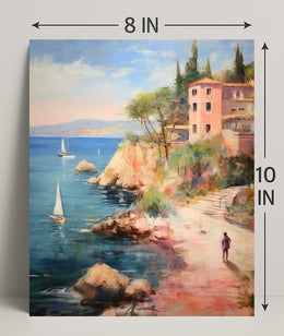 Coastal Serenity Poster
