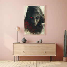 The Enigmatic Gaze Poster PosterGoat