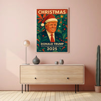 Christmas Cheer in Santa Style - Artistic Poster
