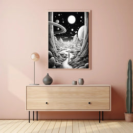 Cosmic Wanderer Poster PosterGoat