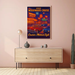 2025 Woodward Cruise Poster
