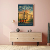 Majesty of Buckingham Palace Poster PosterGoat