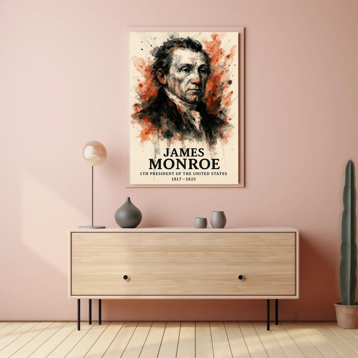 James Monroe 5th President Poster
