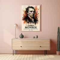 James Monroe 5th President Poster