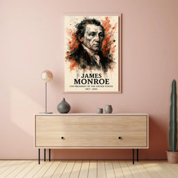 James Monroe 5th President Poster