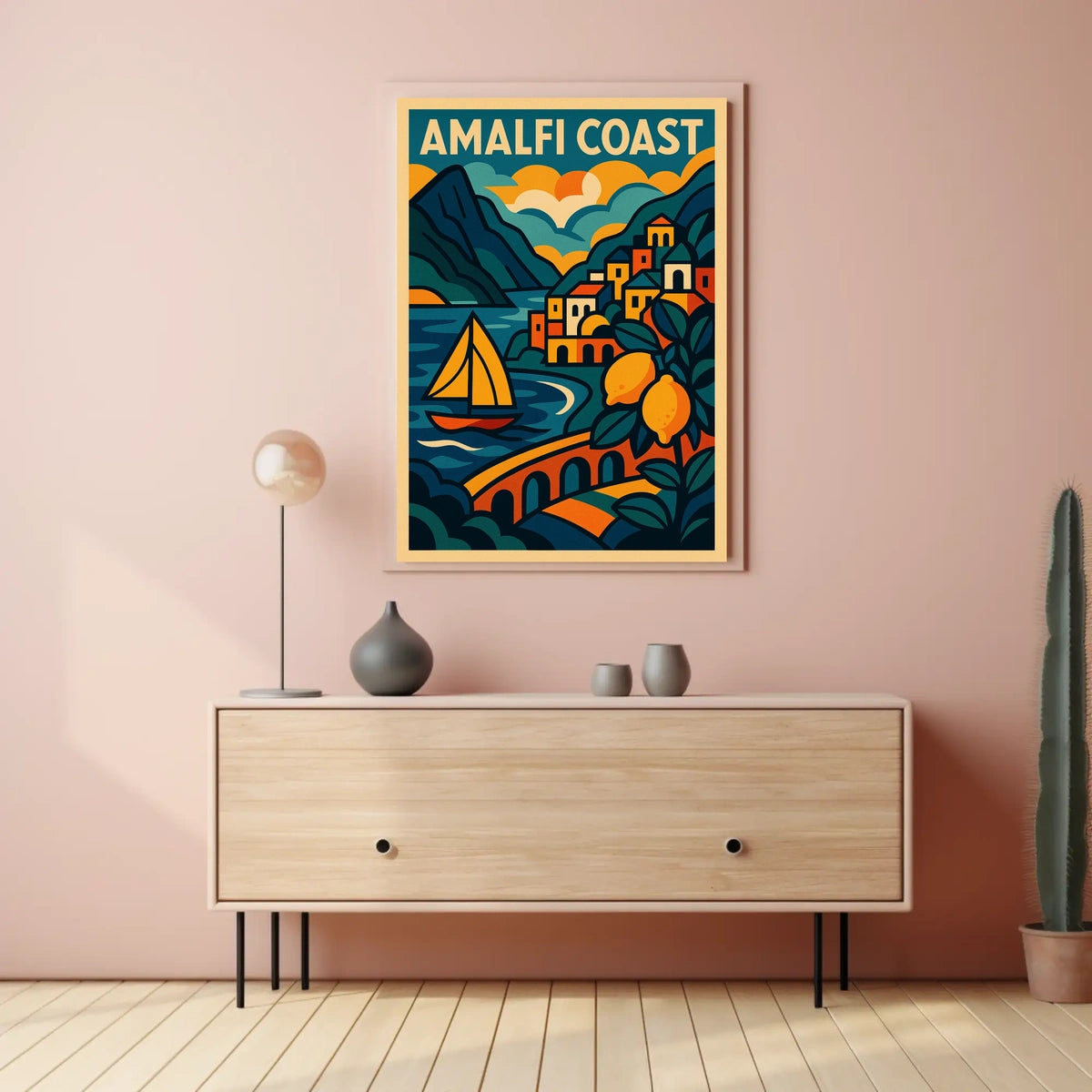 Amalfi Coast Poster