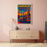Vibrant Bangkok Poster