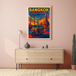 Vibrant Bangkok Poster