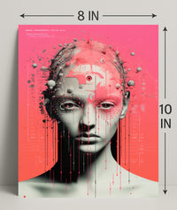 Futuristic Mindscape Poster