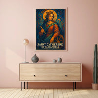 Saint Catherine of Alexandria Poster