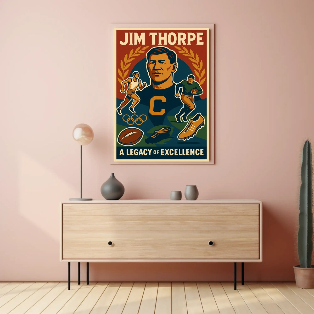 Celebrating Jim Thorpe Poster