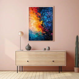 Modern Abstract Science and Education Poster