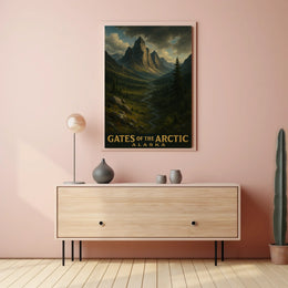 Gates Of The Arctic Alaska Poster