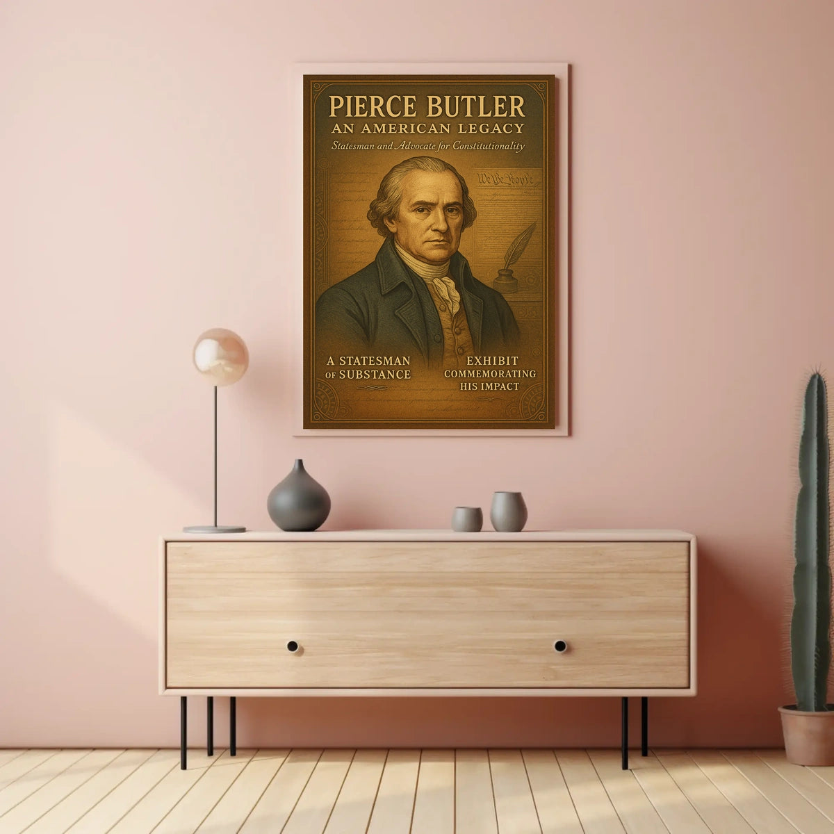 Pierce Butler An American Legacy Poster