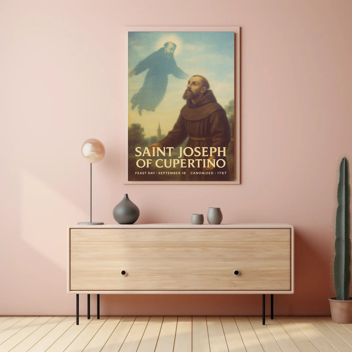 Saint Joseph Of Cupertino Poster