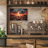 Dreamlike Surreal Landscape in Abstract or Artistic Poster