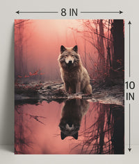 Reflections Of The Wild Poster PosterGoat