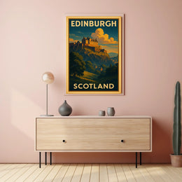 Edinburgh Castle A Scottish Icon Poster
