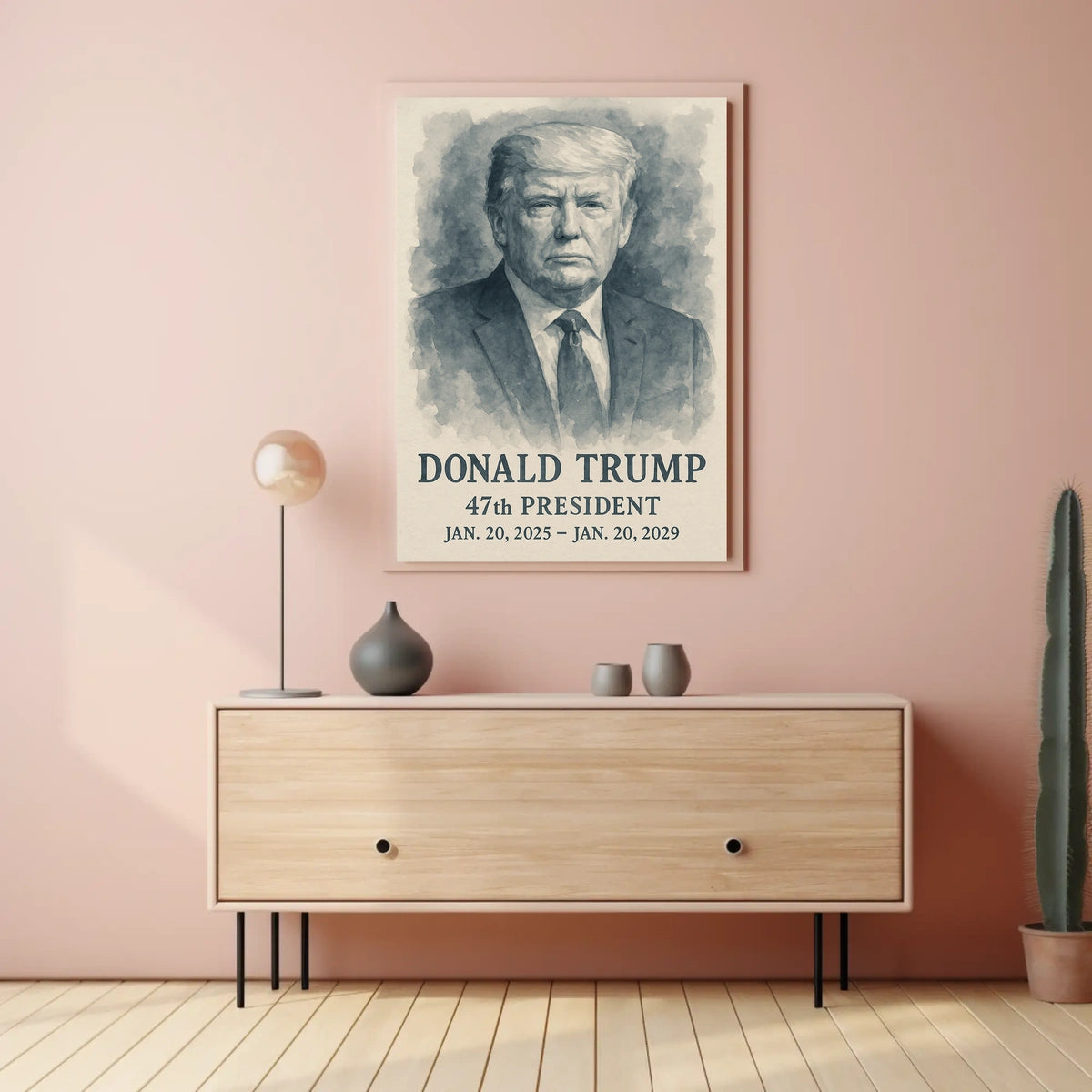 Donald Trump 47th President Poster