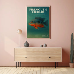 Firemouth Cichlid A Jewel Of The Poster