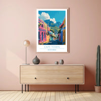 Cape Town Bo-Kaap Street Art Urban or Cityscape Poster
