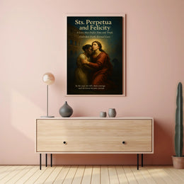 Sts. Perpetua and Felicity Poster PosterGoat