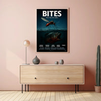 Bites Fear Has Two Sides Poster PosterGoat