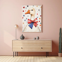 patriotic goose Poster