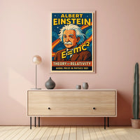 Albert Einstein Nobel Prize In Physics Poster