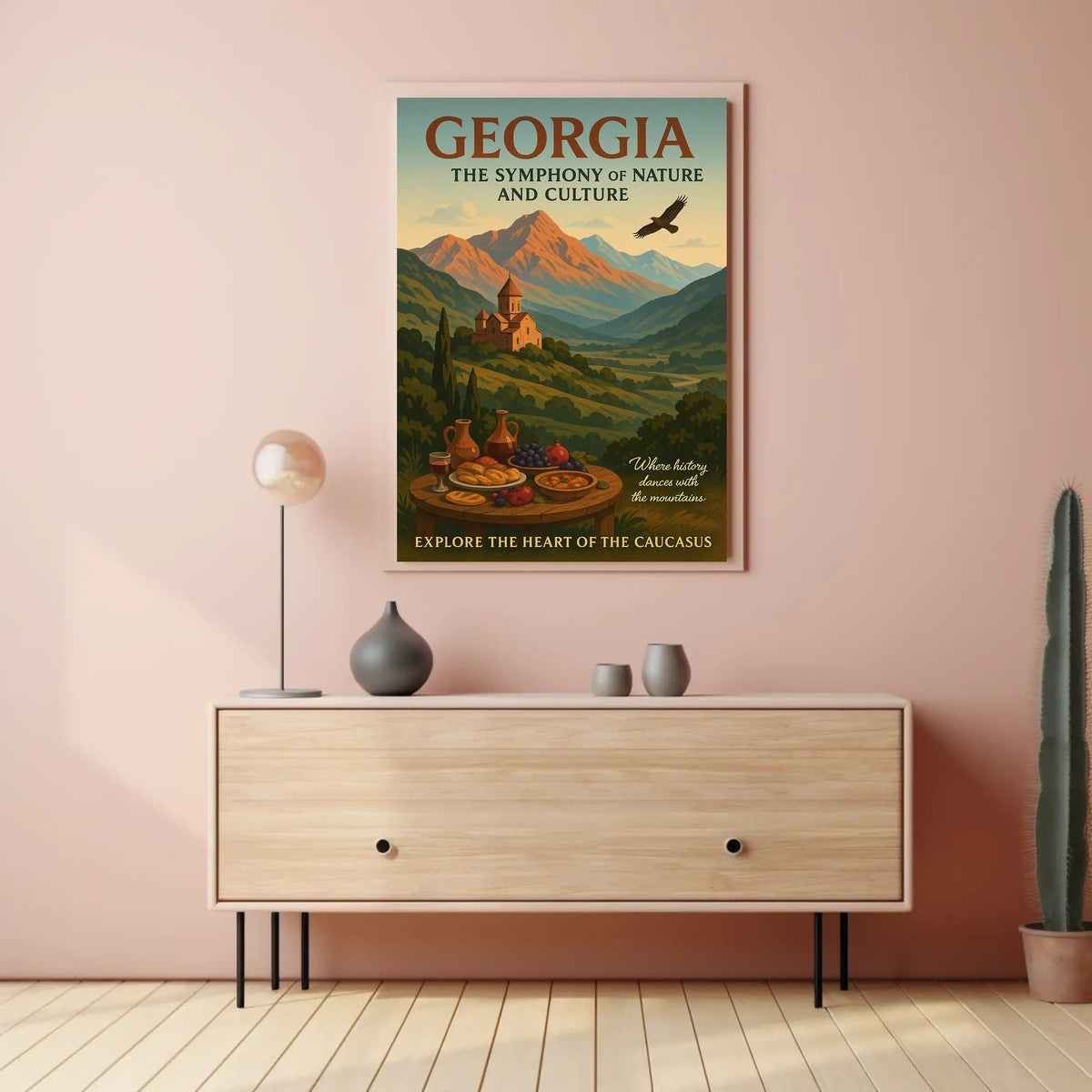 Georgia The Symphony Of Nature And Poster