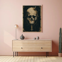 Celestial Skull Poster PosterGoat