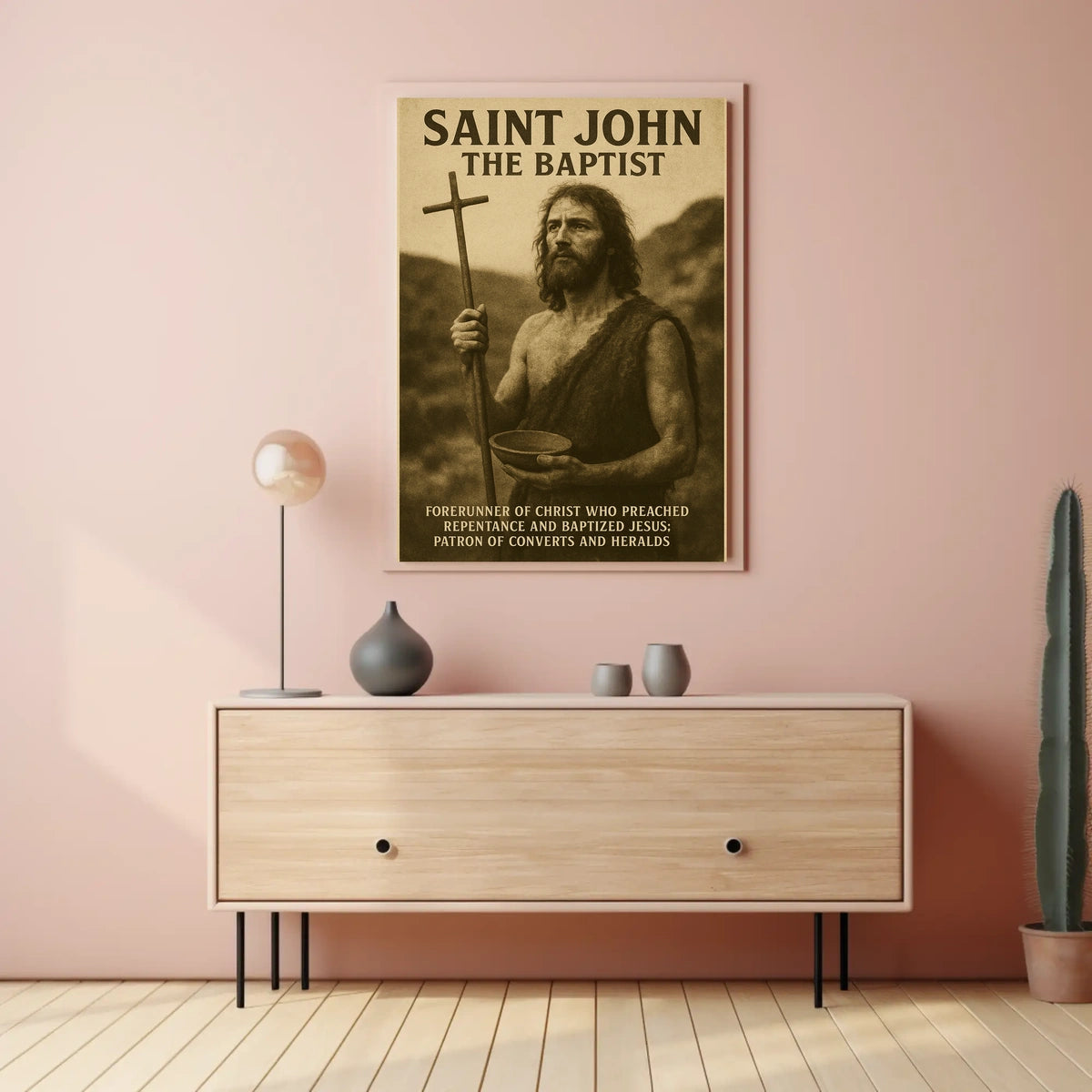 Saint John The Baptist Poster