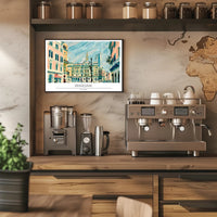 Vibrant Warsaw Cityscape Poster PosterGoat