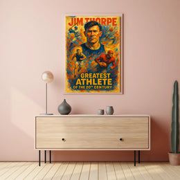 Celebrating a Legendary Athlete Poster