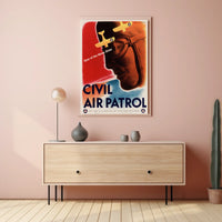 Eyes of the Home Skies WWII Poster